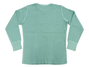 ステュディオ・ダ・ルチザン ヘビーサーマル長袖Ｔシャツ 9936 エメラルド メンズ 無地 丸首 ヘビーウェイト ワッフル ロンtee 新品 (ステュディオ・ダルチザン Studio D'artisan)