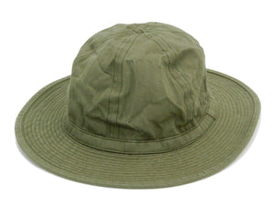 バズリクソンズ アーミーハット BR02537 オリーブ ヘリンボーン生地バージョン (メンズ コットン 帽子) Buzz Rickson's Aviation Associates O.D. Herringbone Army Hat 新品