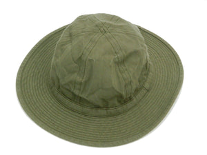 バズリクソンズ アーミーハット BR02537 オリーブ ヘリンボーン生地バージョン (メンズ コットン 帽子) Buzz Rickson's Aviation Associates O.D. Herringbone Army Hat 新品
