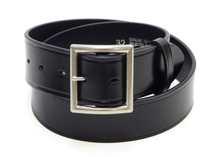 バズリクソンズ ベルト BR02901 メンズ ギャリソンベルト 角型バックル カウハイド レザーベルト Buzz Rickson BELT, LEATHER, ENLISTED MAN'S (119 ブラック) 新品