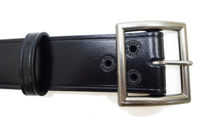 バズリクソンズ ベルト BR02901 メンズ ギャリソンベルト 角型バックル カウハイド レザーベルト Buzz Rickson BELT, LEATHER, ENLISTED MAN'S (119 ブラック) 新品