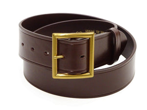 バズリクソンズ ベルト BR02901 メンズ ギャリソンベルト 角型バックル カウハイド レザーベルト Buzz Rickson BELT, LEATHER, ENLISTED MAN'S (138 ブラウン) 新品