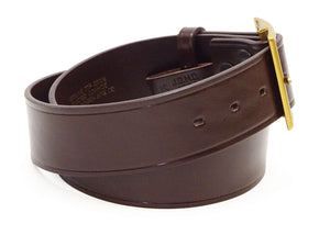 バズリクソンズ ベルト BR02901 メンズ ギャリソンベルト 角型バックル カウハイド レザーベルト Buzz Rickson BELT, LEATHER, ENLISTED MAN'S (138 ブラウン) 新品