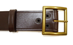 バズリクソンズ ベルト BR02901 メンズ ギャリソンベルト 角型バックル カウハイド レザーベルト Buzz Rickson BELT, LEATHER, ENLISTED MAN'S (138 ブラウン) 新品