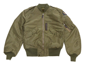 バズリクソンズ Type L-2 フライトジャケット BR15125 REED PRODUCTS, INC. 復刻モデル オリーブドラブ メンズ 中綿なし ライトアウター Buzz Rickson's Type L-2 Flight Jacket 新品