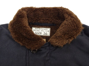 バズリクソンズ N-1 デッキジャケット BR15340 ネイビーブルーモデル メンズ ミリタリージャケット Buzz Rickson's Type N-1 Navy NAVY DEPARTMENT DEMOTEX-ED 新品