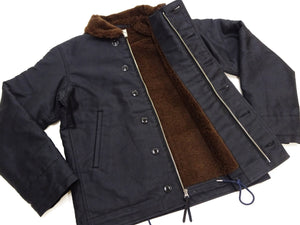 バズリクソンズ N-1 デッキジャケット BR15340 ネイビーブルーモデル メンズ ミリタリージャケット Buzz Rickson's Type N-1 Navy NAVY DEPARTMENT DEMOTEX-ED 新品