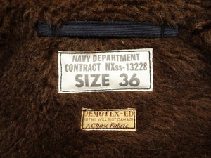 バズリクソンズ N-1 デッキジャケット BR15340 ネイビーブルーモデル メンズ ミリタリージャケット Buzz Rickson's Type N-1 Navy NAVY DEPARTMENT DEMOTEX-ED 新品