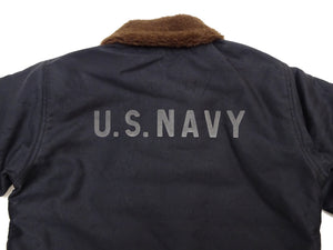 バズリクソンズ N-1 デッキジャケット BR15340 ネイビーブルーモデル メンズ ミリタリージャケット Buzz Rickson's Type N-1 Navy NAVY DEPARTMENT DEMOTEX-ED 新品