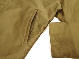 バズリクソンズ N-1 デッキジャケット BR15345 カーキモデル メンズ ミリタリージャケット Buzz Rickson's Type N-1 Khaki NAVY DEPARTMENT DEMOTEX-ED 新品