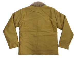 バズリクソンズ N-1 デッキジャケット BR15345 カーキモデル メンズ ミリタリージャケット Buzz Rickson's Type N-1 Khaki NAVY DEPARTMENT DEMOTEX-ED 新品