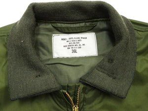 バズリクソンズ WEP フライトジャケット BR15947 149 オリーブ Cタイプ復刻モデル メンズ 中綿入りアウター Type WEP Buzz Rickson Mfg. Co., Inc. 新品