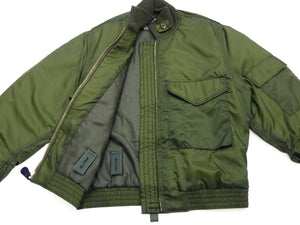 バズリクソンズ WEP フライトジャケット BR15947 149 オリーブ Cタイプ復刻モデル メンズ 中綿入りアウター Type WEP Buzz Rickson Mfg. Co., Inc. 新品