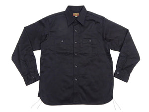 バズリクソンズ ヘリンボーン ワークシャツ BR29390 119 ブラック (メンズ 長袖シャツ) Buzz Rickson's Herringbone Work Shirts (Long Sleeve) 新品