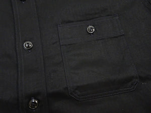 バズリクソンズ ヘリンボーン ワークシャツ BR29390 119 ブラック (メンズ 長袖シャツ) Buzz Rickson's Herringbone Work Shirts (Long Sleeve) 新品