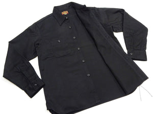 バズリクソンズ ヘリンボーン ワークシャツ BR29390 119 ブラック (メンズ 長袖シャツ) Buzz Rickson's Herringbone Work Shirts (Long Sleeve) 新品