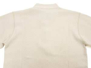 バズリクソンズ ワッフル ヘンリーネック 長袖Tシャツ BR68130 109 ナチュラル メンズ サーマル ロンtee フラットシーマ 新品 Buzz Rickson's Thermal Henley Neck T-Shirt (コピー) (コピー)