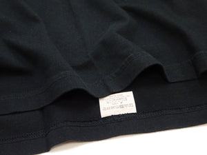 バズリクソンズ 無地 半袖Tシャツ BR78711 (メンズ 丸首 ポケット付き Tシャツ 米国製) 119 ブラック Buzz Rickson's Pocket T-shirt 新品