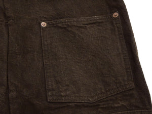 ステュディオ・ダ・ルチザン 奄美大島泥染GL3デニムジャケット D4631 (ダークブラウン) 15oz. 天然染めGL-3デニム メンズ Gジャン型 ジャケット ステュディオ・ダルチザン Studio D'artisan 新品