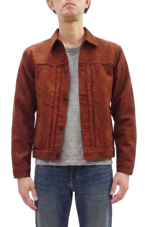 ステュディオ・ダ・ルチザン 奄美大島泥染GL3デニムジャケット D4631 (ブラウン) 15oz. 天然染めGL-3デニム メンズ Gジャン型 ジャケット ステュディオ・ダルチザン Studio D'artisan 新品