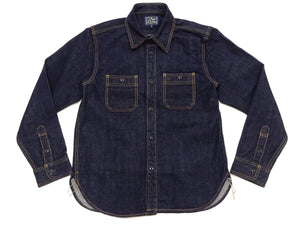 ステュディオ・ダ・ルチザン 14oz デニムワークシャツ D5335 メンズ 長袖シャツ デニムシャツ ステュディオ・ダルチザン Studio D'artisan 新品