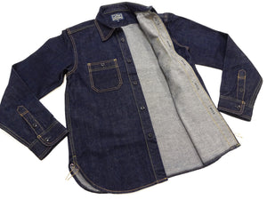 ステュディオ・ダ・ルチザン 14oz デニムワークシャツ D5335 メンズ 長袖シャツ デニムシャツ ステュディオ・ダルチザン Studio D'artisan 新品