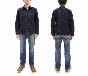 ステュディオ・ダ・ルチザン 14oz デニムワークシャツ D5335 メンズ 長袖シャツ デニムシャツ ステュディオ・ダルチザン Studio D'artisan 新品