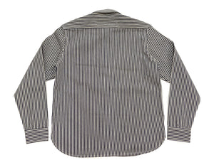 ステュディオ・ダ・ルチザン 14oz ヒッコリーワークシャツ D5335H メンズ 長袖シャツ ヒッコリーストライプ ステュディオ・ダルチザン Studio D'artisan 新品