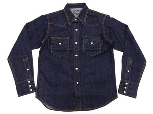 ステュディオ・ダ・ルチザン デニムウエスタンシャツ D5571 メンズ 長袖シャツ 14oz デニムシャツ ウェスタンシャツ ステュディオ・ダルチザン Studio D'artisan 新品