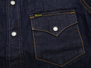 ステュディオ・ダ・ルチザン デニムウエスタンシャツ D5571 メンズ 長袖シャツ 14oz デニムシャツ ウェスタンシャツ ステュディオ・ダルチザン Studio D'artisan 新品