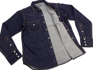 ステュディオ・ダ・ルチザン デニムウエスタンシャツ D5571 メンズ 長袖シャツ 14oz デニムシャツ ウェスタンシャツ ステュディオ・ダルチザン Studio D'artisan 新品