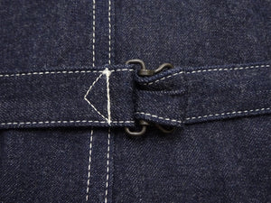 シュガーケーン ウォバッシュストライプ ワークベスト SC12654 メンズ 9オンスウォバッシュ x 11オンスデニム ベスト 421A) ワンウォッシュ Sugar Cane 9oz. Wabash Stripe Work Vest 新品