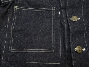 シュガーケーン 砂糖黍デニム ワークコート SC15920 メンズ 10.5oz. デニム カバーオール ジャケット 421A) ワンウォッシュ Sugar Cane Denim Work Coat 新品