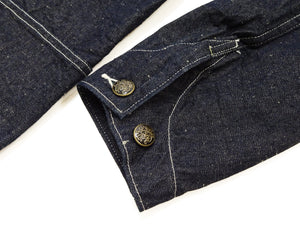 シュガーケーン 砂糖黍デニム ワークコート SC15920 メンズ 10.5oz. デニム カバーオール ジャケット 421A) ワンウォッシュ Sugar Cane Denim Work Coat 新品