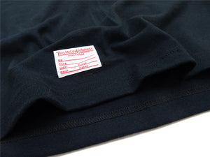 トイズマッコイ 長袖Tシャツ TMC2543 030 ブラック (メンズ 無地 長袖 ポケットTシャツ 丸胴天竺 ノンウォッシュ仕上げ) TOYS McCOY Men's Steve McQueen Inspired Long Sleeve Pocket T-Shirt 新品