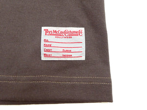 トイズマッコイ 長袖Tシャツ TMC2543 021 ダークチャコール (メンズ 無地 長袖 ポケットTシャツ 丸胴天竺 ノンウォッシュ仕上げ) TOYS McCOY Men's Steve McQueen Inspired Long Sleeve Pocket T-Shirt 新品
