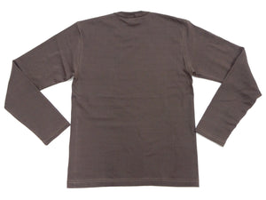 トイズマッコイ 長袖Tシャツ TMC2543 021 ダークチャコール (メンズ 無地 長袖 ポケットTシャツ 丸胴天竺 ノンウォッシュ仕上げ) TOYS McCOY Men's Steve McQueen Inspired Long Sleeve Pocket T-Shirt 新品