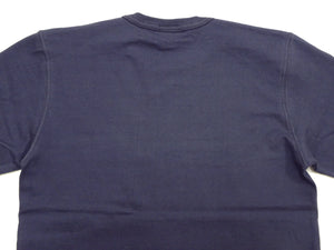 トイズマッコイ 長袖Tシャツ TMC2543 121 ブルー (メンズ 無地 長袖 ポケットTシャツ 丸胴天竺 ノンウォッシュ仕上げ) TOYS McCOY Men's Steve McQueen Inspired Long Sleeve Pocket T-Shirt 新品