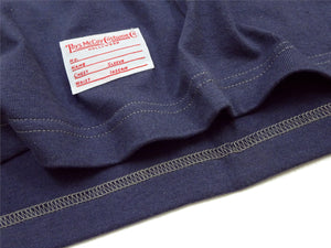 トイズマッコイ 長袖Tシャツ TMC2543 121 ブルー (メンズ 無地 長袖 ポケットTシャツ 丸胴天竺 ノンウォッシュ仕上げ) TOYS McCOY Men's Steve McQueen Inspired Long Sleeve Pocket T-Shirt 新品