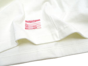 トイズマッコイ 長袖Tシャツ TMC2543 105 オフホワイト (メンズ 無地 長袖 ポケットTシャツ 丸胴天竺 ノンウォッシュ仕上げ) TOYS McCOY Men's Steve McQueen Inspired Long Sleeve Pocket T-Shirt 新品