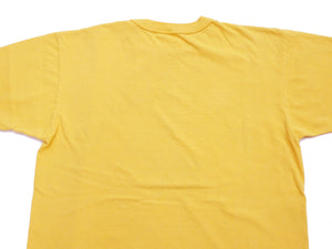 トイズマッコイ Tシャツ TMC2624 タクシードライバー 米海兵隊 プリントカスタム メンズ 半袖Tシャツ ガーメントダイ仕上げ (060 イエロー) TOYS McCOY 19"NY"76 Tee "U.S. Marines" 新品