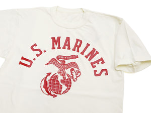 トイズマッコイ Tシャツ TMC2624 タクシードライバー 米海兵隊 プリントカスタム メンズ 半袖Tシャツ ガーメントダイ仕上げ (011 オフホワイト) TOYS McCOY 19"NY"76 Tee "U.S. Marines" 新品
