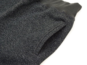 トイズマッコイ スウェットパンツ TMC2665 メンズ ヘヴィーウェイト ブラックヘザー 裏起毛スウェット ウエスト・裾ドローコード付き ウエスト・股下部分リブ切替 TOYS McCOY Sweat Pants Heavyweight Black Heather 新品