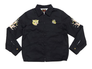 テーラー東洋 べトジャン TT15977 119 ブラック (メンズ コットン ベトナムジャケット) Tailor Toyo Mid-1960s Style Cotton Vietnam Jacket - VIETNAM MAP 新品