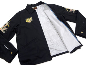 テーラー東洋 べトジャン TT15977 119 ブラック (メンズ コットン ベトナムジャケット) Tailor Toyo Mid-1960s Style Cotton Vietnam Jacket - VIETNAM MAP 新品
