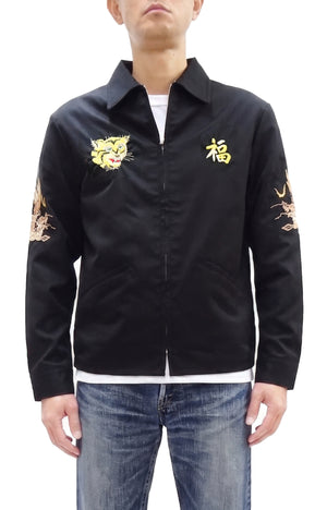 テーラー東洋 べトジャン TT15977 119 ブラック (メンズ コットン ベトナムジャケット) Tailor Toyo Mid-1960s Style Cotton Vietnam Jacket - VIETNAM MAP 新品