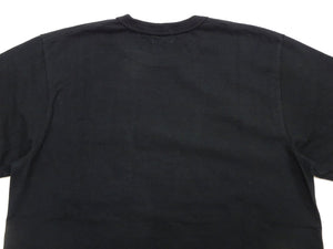 ホワイツビル 長袖Tシャツ WV68849 119 ブラック (メンズ 無地 長袖 ポケットTシャツ 丸胴天竺 ワンウォッシュ仕上げ) Whitesville Men's Long-Sleeve Pocket T-Shirt 新品