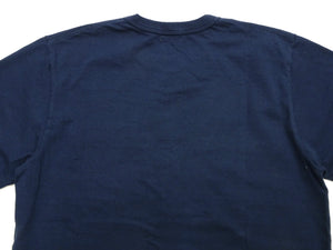 ホワイツビル 長袖Tシャツ WV68849 128 ネイビー (メンズ 無地 長袖 ポケットTシャツ 丸胴天竺 ワンウォッシュ仕上げ) Whitesville Men's Long-Sleeve Pocket T-Shirt 新品