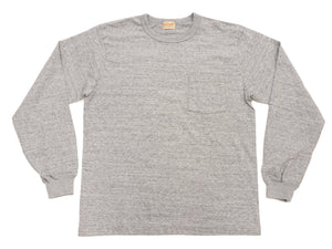ホワイツビル 長袖Tシャツ WV68849 113 ヘザーグレー (メンズ 無地 長袖 ポケットTシャツ 丸胴天竺 ワンウォッシュ仕上げ) Whitesville Men's Long-Sleeve Pocket T-Shirt 新品