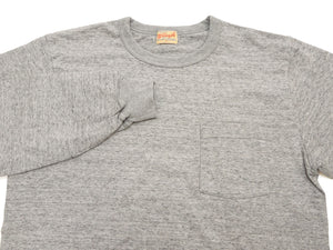 ホワイツビル 長袖Tシャツ WV68849 113 ヘザーグレー (メンズ 無地 長袖 ポケットTシャツ 丸胴天竺 ワンウォッシュ仕上げ) Whitesville Men's Long-Sleeve Pocket T-Shirt 新品